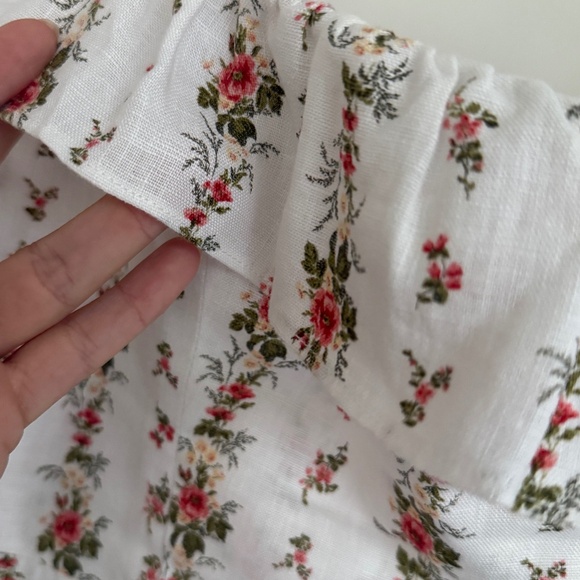 Reformation Amethyst Linen Dress Poppyseed Size 6 - Picture 1 of 6